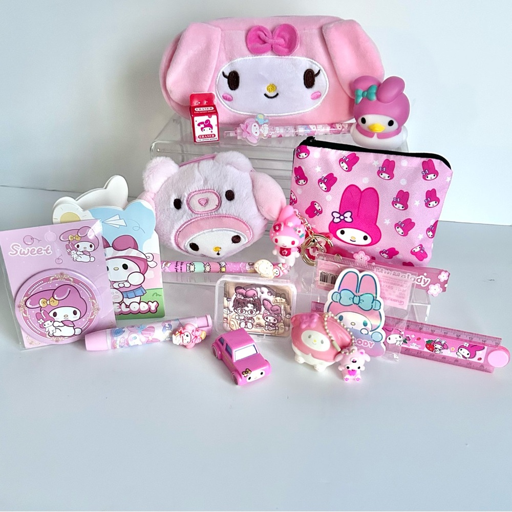 💖(MY326) My Melody Lover’s Adorable 16-Piece Pencil Case Mega Mini Bundle! - Picture 10 of 10